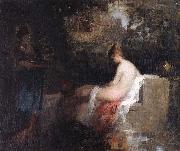 Nicolae Grigorescu After the Bath USA oil painting artist